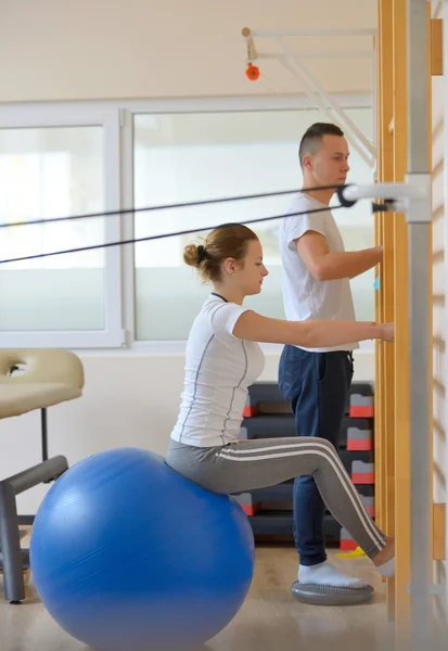 Treatment of low back pains — Stock Photo, Image