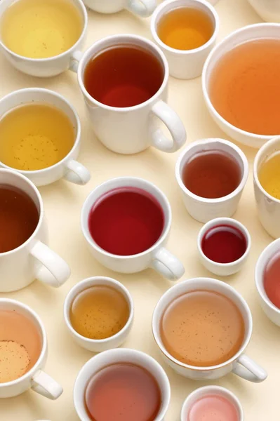 Different Types Of Tea — Stock Photo, Image