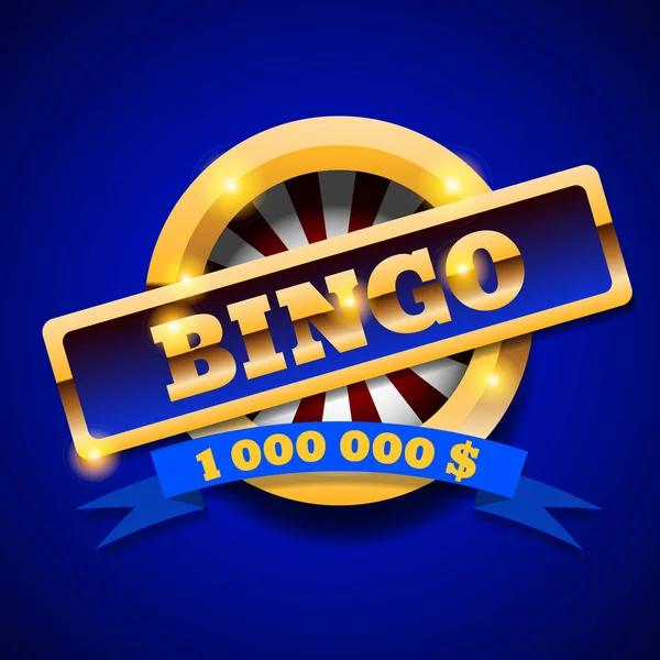Bingo banner afbeelding 10 eps vector. — Stockvector