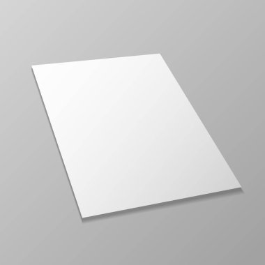 Boş afiş poster mockup eps 10