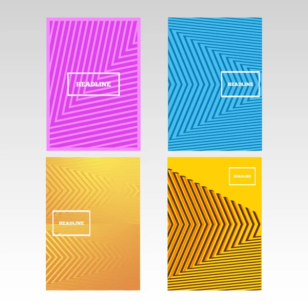 En az tasarım eps 10 A4 geometrik yarı tonlu degradeleri kümesini kapsar