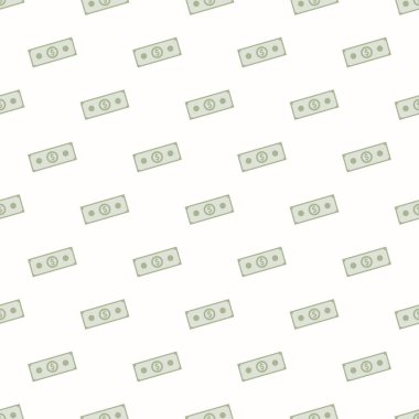 Tasarımınız için beyaz bg vektöründe düz biçimli para desen 10 Pound