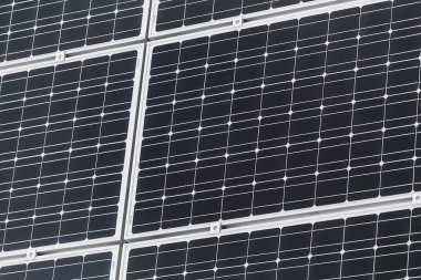 ayrıntılı bir fotovoltaik güneş paneli yenilenebilir elektrik üretimi için