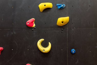 Yapay tırmanma duvarı bouldering kapalı