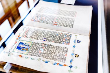 Antik theologic kitap el yazması