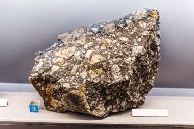 Etkisi eritmek meteorit krater oluşan rock