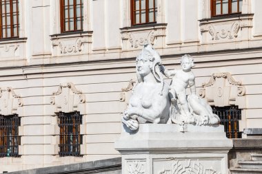 Sfenks Heykeli de Viyana, Europe mimari konsept Belvedere Sarayı