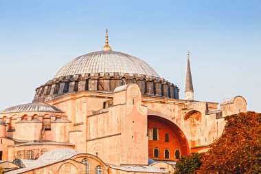 Ayasofya Ayasofya Camii ve gün, closeup istanbul Türkiye'de tarihi kilise