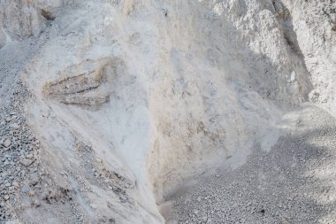 Tebeşir açık çukur ya da maden doğal arka plan