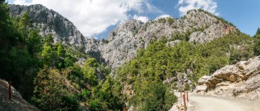 Göynük Ulusal Parkı Türkiye'de üzerinden panoramik görünüm