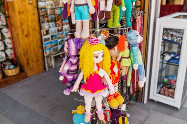 Yün el yapımı farklı bebek Satılık ar Hediyelik eşya dükkanı için