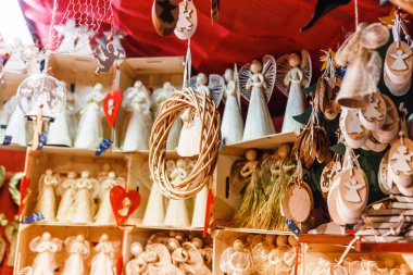Yeni yıl ve Noel melek oyuncak Fuarı Avrupa'da tatile Satılık