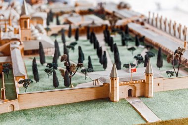 Eylül 2017, Türkiye, Istanbul: Topkapı Sarayı'nın Model