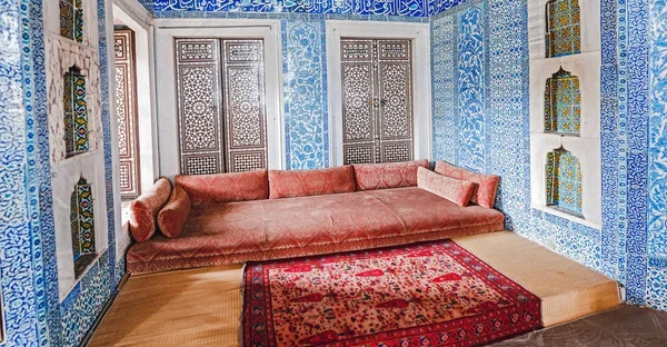 Eylül 2017, Türkiye, Istanbul: İç biri olan Topkapı Sarayı'nın odaları