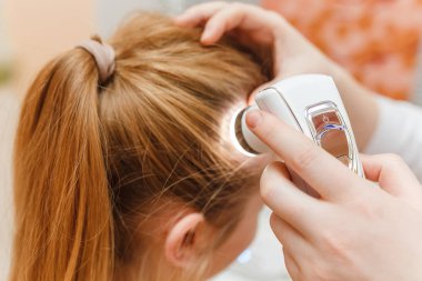 Modern optik tanı ekipman Dermatoloji ve trichology Kliniği