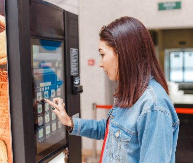 kadın kahve otomatik vending machine satın alma