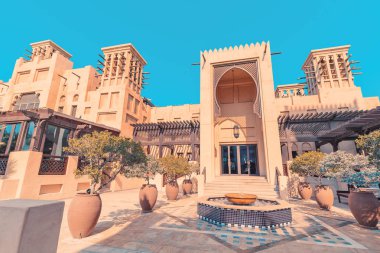 27 Kasım 2019, Dubai, Birleşik Arap Emirlikleri: Madinat Jumeirah Alışveriş Merkezi ve otel binası