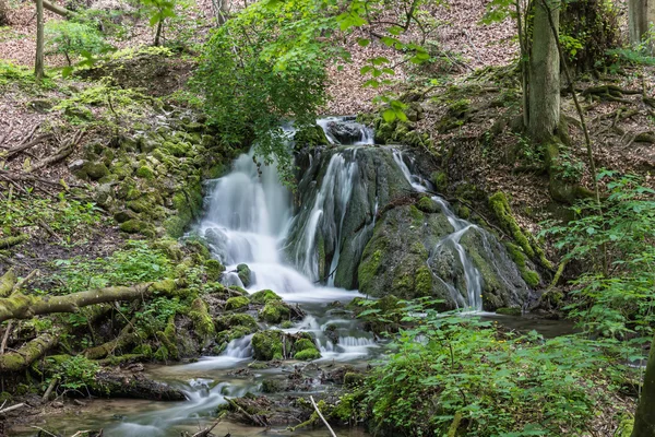 Чистые воды ручья, водопады . — стоковое фото