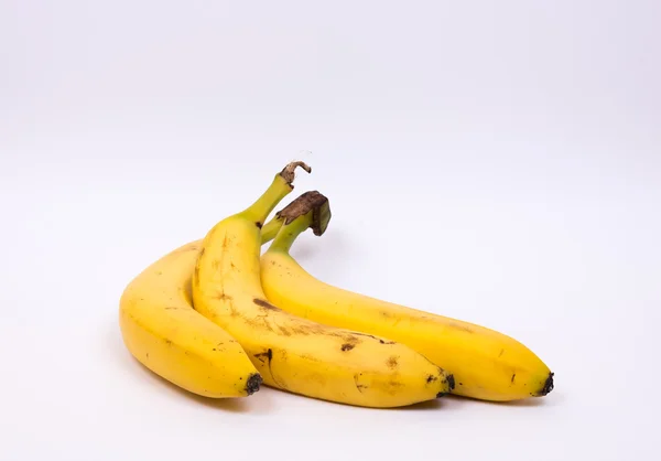 Mogna bananer och gul. — Stockfoto