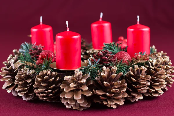 bir Noel çelenk.