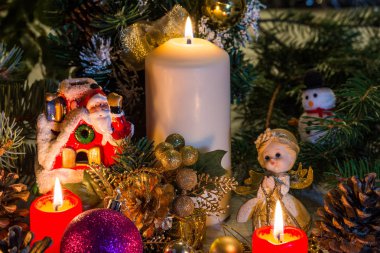 Noel süsler, Dekorasyon.