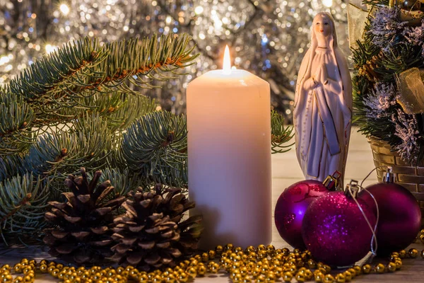 Adornos de Navidad, decoraciones . —  Fotos de Stock