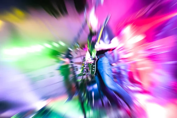 Gitarist zoom abstract — Stockfoto