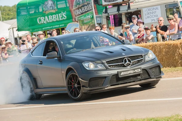 Mercedes AMG drifting — Stock Photo, Image
