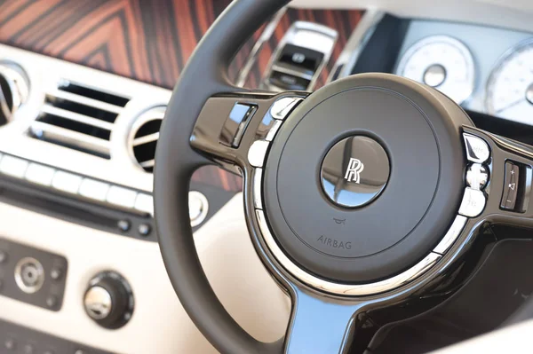Rolls Royce araç iç — Stok fotoğraf