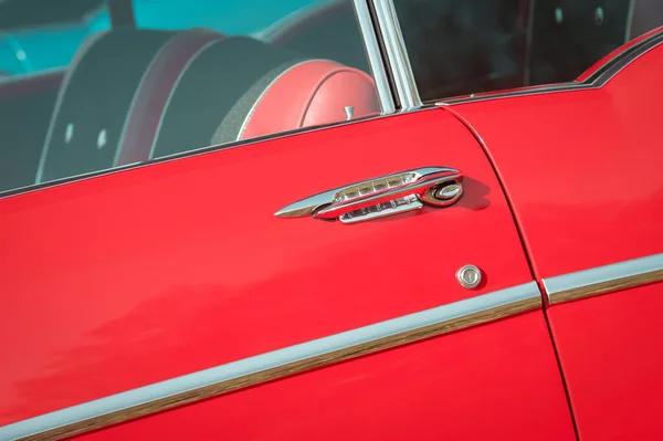 Classic car door lever — Stockfoto