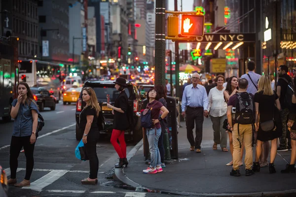 Manhattan escena de la calle — Foto de Stock