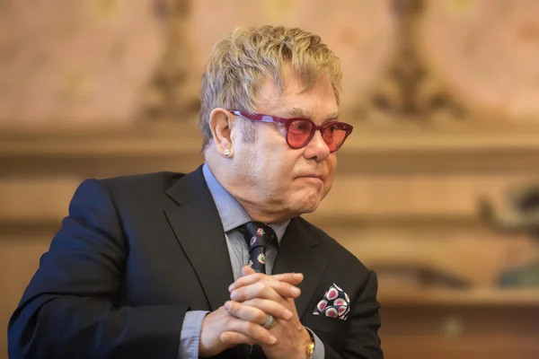 Elton John porträtt — Stockfoto