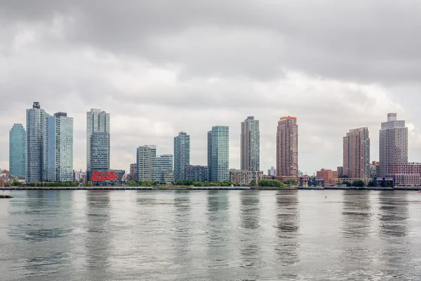 Views of East River from United Nations Building — Stock Photo, Image