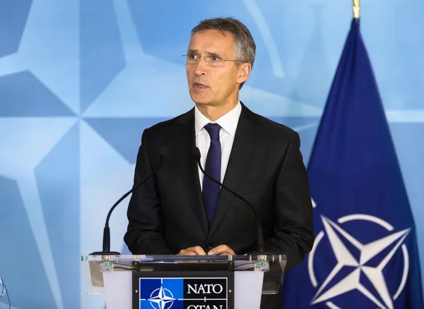 Secretario General de la OTAN Jens Stoltenberg —  Fotos de Stock