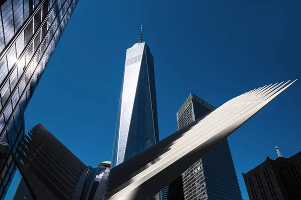 Oculus in the World Trade Center Transportation Hub — Stock Photo, Image