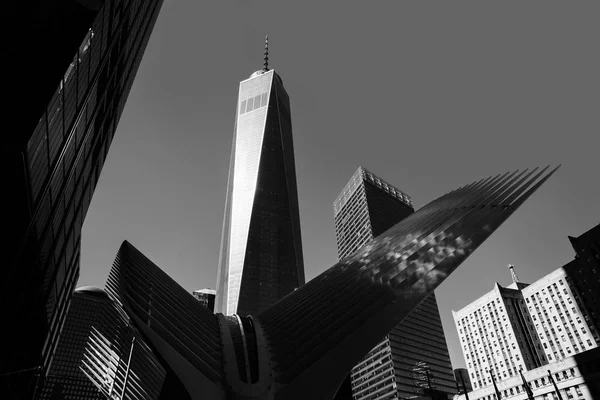 Oculus i World Trade Center transport navet — Stockfoto