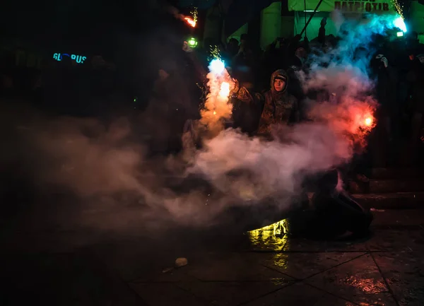 El Día de la Dignidad y la Libertad en Ucrania — Foto de Stock