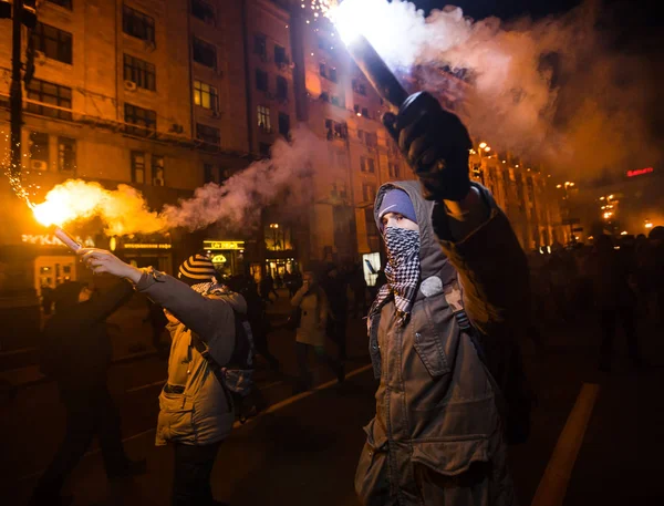 Den, důstojnost a svobodu na Ukrajině — Stock fotografie