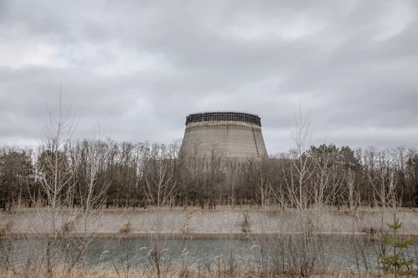 Central nuclear de Chernóbil — Foto de Stock