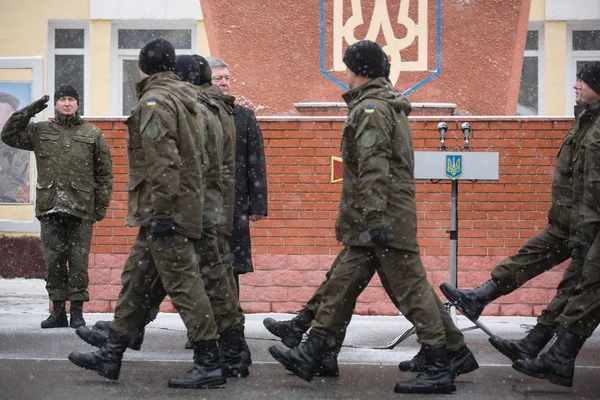 Батальйон оперативних зустрічей національної гвардії — стокове фото