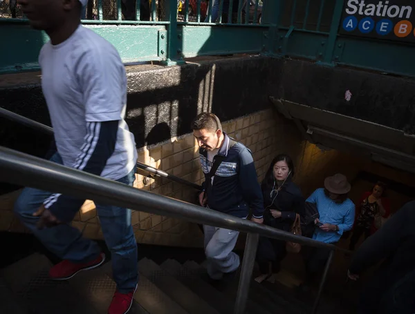 New York City subway station — Stock Photo, Image