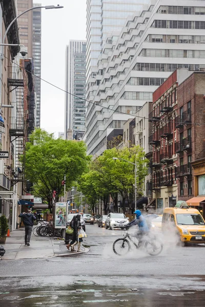 Manhattan scena di strada — Foto Stock