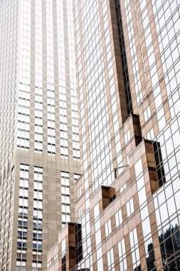 Manhattan'da binaların cephe