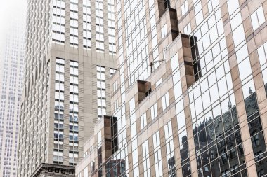 Manhattan'da binaların cephe