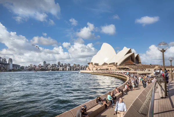Sydney opera house widok — Zdjęcie stockowe