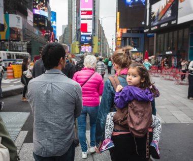 Manhattan sokak sahnesi