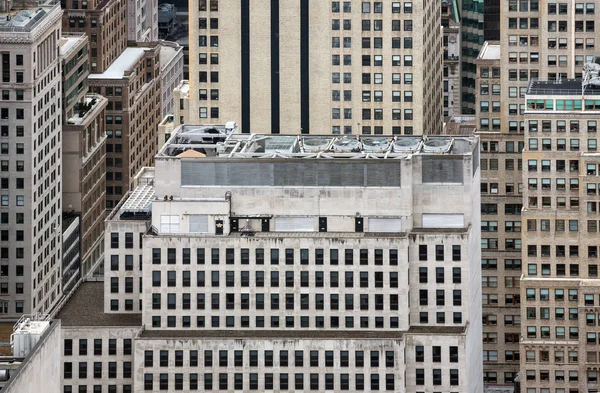 맨하탄 지붕의 항공 보기 — 스톡 사진
