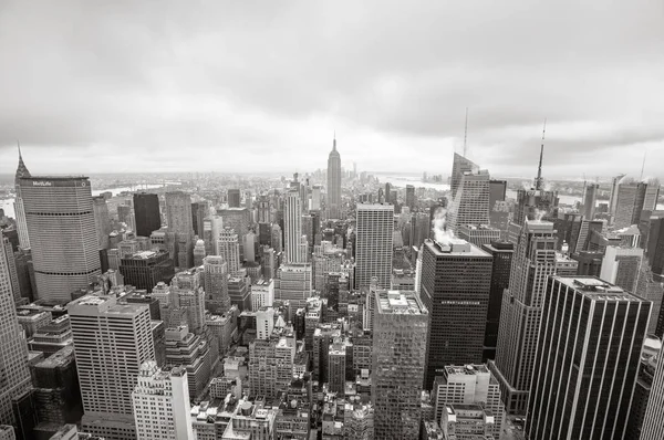 Vista aérea sobre Manhattan —  Fotos de Stock