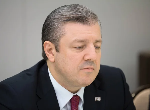 Премьер-министр Грузии Георгий Квирикашвили — стоковое фото