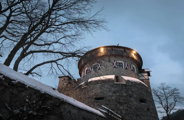 Antico castello medievale a Vaduz, Liechtenstein — Foto Stock